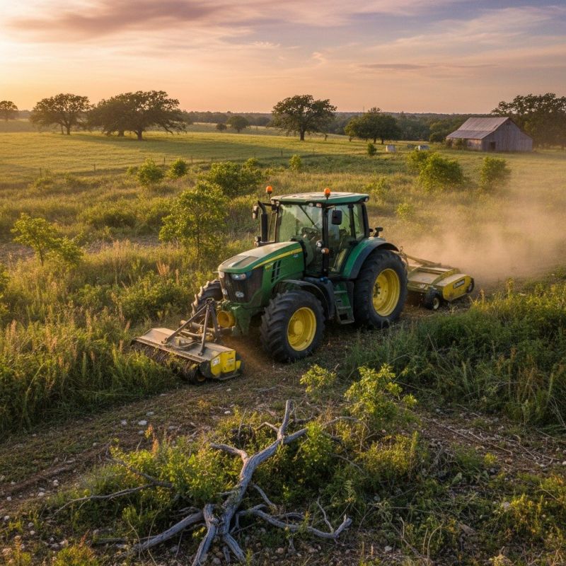 Pasture Bush Hogging in Calvert County, MD