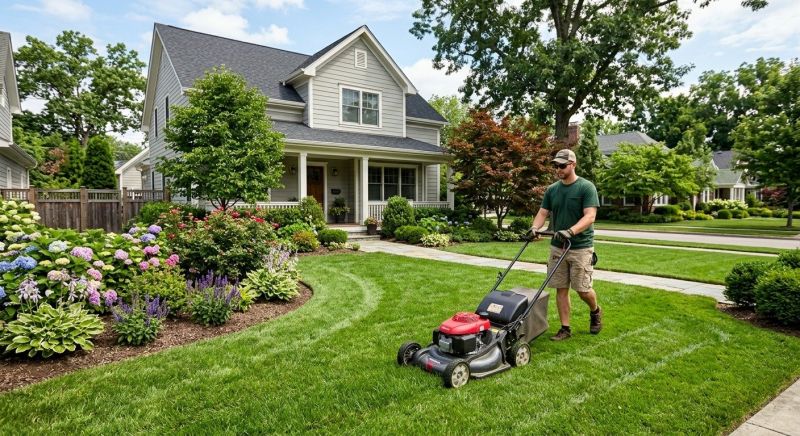Residential Lawn Mowing in Bowie, MD
