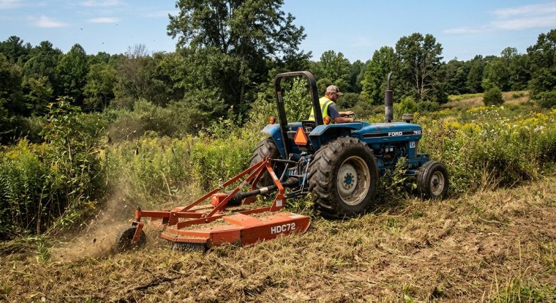 Tractor Mowing in Waldorf, MD