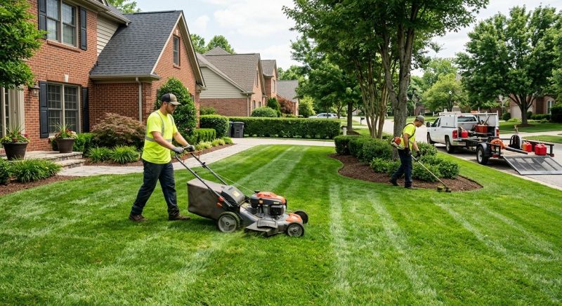 Weekly Lawn Maintenance in Bowie, MD